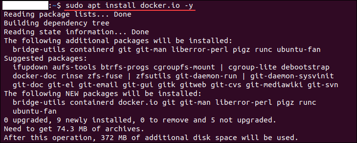 Install Docker Using the Default Repositories